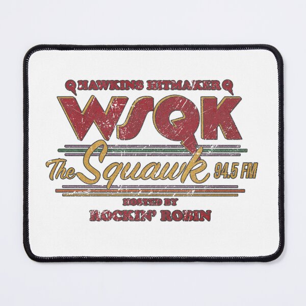 Item preview, WSQK The Squawk Radio Hawkins designed and sold by TheStompMonkey.