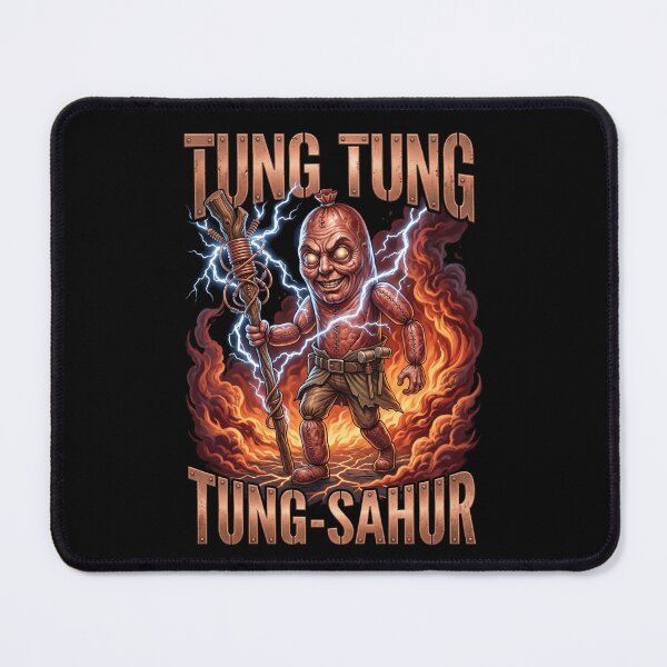 Item preview, Surreal Italian Brainrot Meme Tung Tung Tung Sahur designed and sold by MOONE FLOWER.