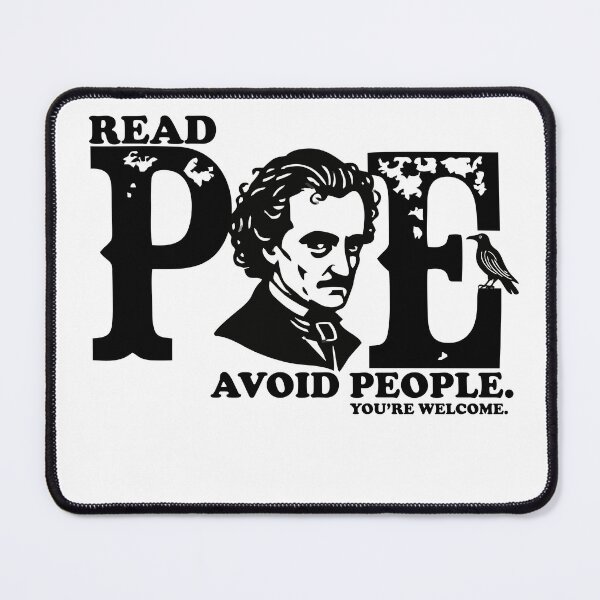 Item preview, Read Poe Avoid People Edgar Allan Poe designed and sold by Sherihdesigns.
