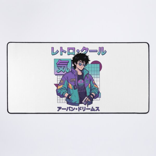 Item preview, 90s Retro Anime Boy Vaporwave Japanese Streetwear Art designed and sold by mood-draftsman.