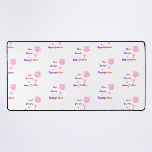 Item preview, Find Beauty In Imperfection - Pink Color designed and sold by Julia N.