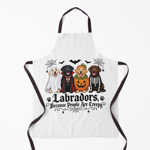 Item preview, Labradors Because People Are Creepy Halloween Dog Costume designed and sold by Whirx.