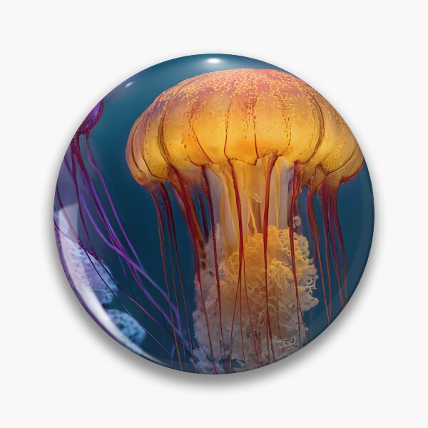 Item preview, Vivid color jellyfish designed and sold by ScienceRex.
