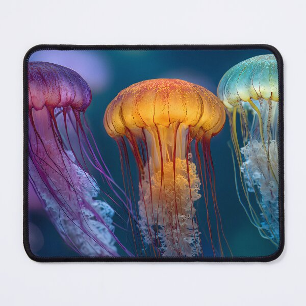 Item preview, Vivid color jellyfish designed and sold by ScienceRex.