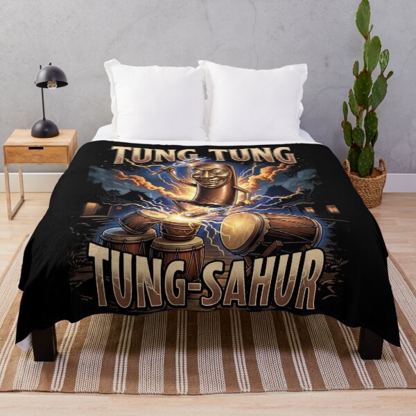 Item preview, Surreal Italian Brainrot Meme Tung Tung Tung Sahur designed and sold by MOONE FLOWER.