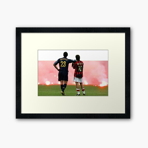Materazzi - Rui Costa, 10-23 Framed Art Print