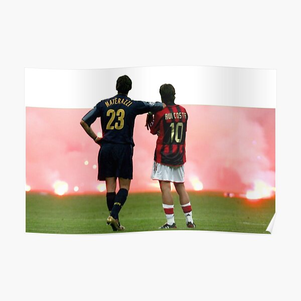 Materazzi - Rui Costa, 10-23 Poster
