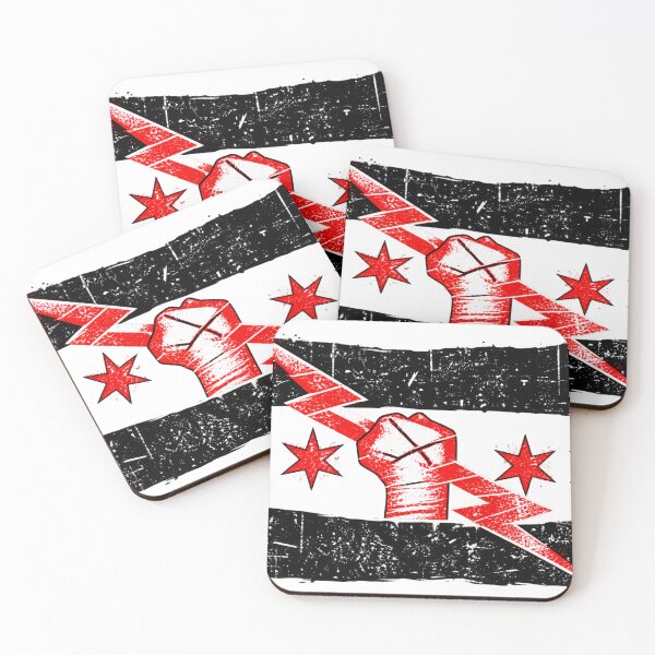 Item preview, Chicago Flag Grunge Vintage Distressed Graphic | Windy City Pride Retro Design designed and sold by GarnerSupplyCo.