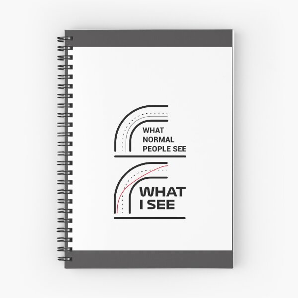 Item preview, What Normal People See vs What I See Visual Perspective Illustration designed and sold by emmajhyde.