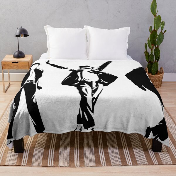 Artikelvorschau, Drei MJ-Silhouetten in Schwarz entworfen und verkauft von NF Designs Studio DTF.