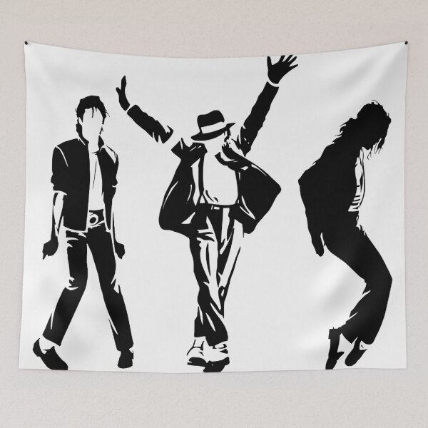 Item preview, Three MJ Silhouettes in Black designed and sold by NF Designs Studio DTF.