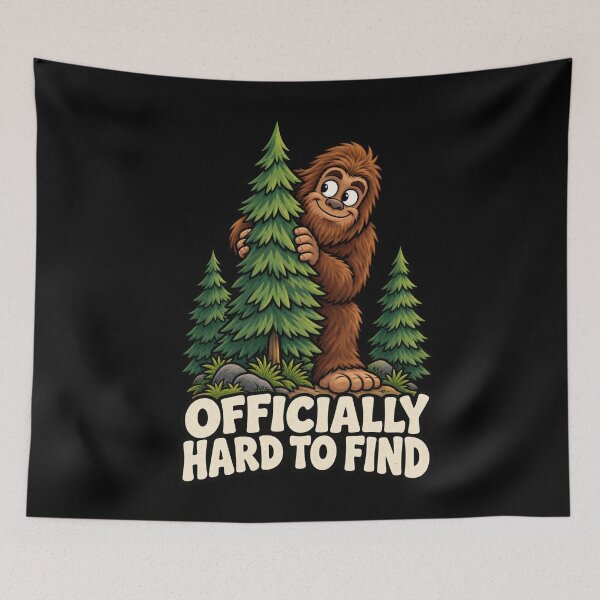 Item preview, Cute Bigfoot Officially Hard To Find Funny Sasquatch Forest Gift designed and sold by Whirx.