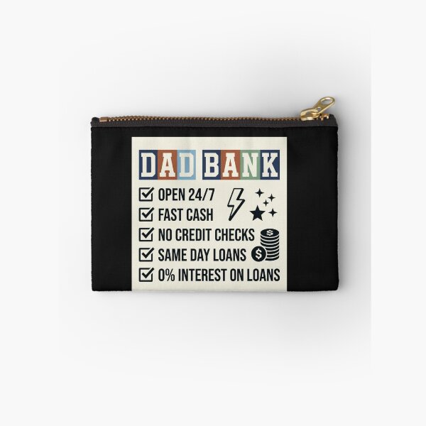 Item preview, Dad Bank Open 24 7 Fast Cash No Credit Checks Funny Dad Gift designed and sold by New Art.