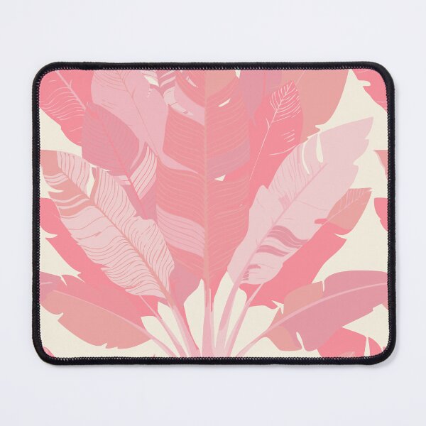 Item preview, Banana Leaf Bunches in Peach Pink + Cream designed and sold by YesterdayColl.