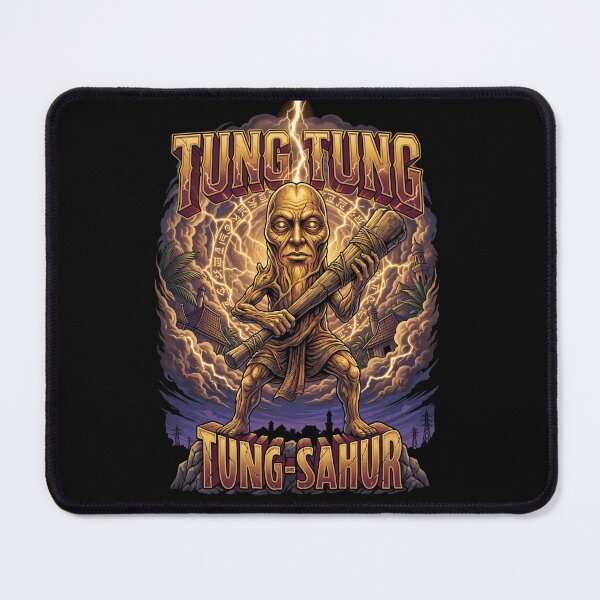 Item preview, Surreal Italian Brainrot Meme Tung Tung Tung Sahur designed and sold by MOONE FLOWER.