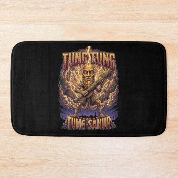 Item preview, Surreal Italian Brainrot Meme Tung Tung Tung Sahur designed and sold by MOONE FLOWER.