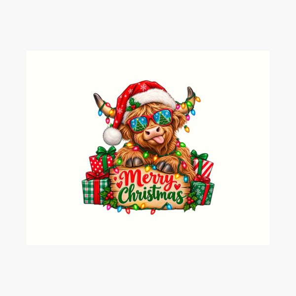 Item preview, Christmas Cow designed and sold by SaikoDesigns.