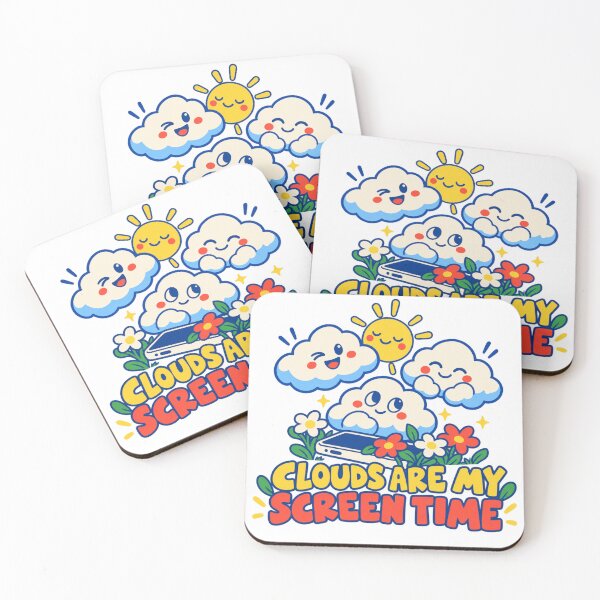 Item preview, Clouds Are My Screen Time designed and sold by ODDLUME CLUB.