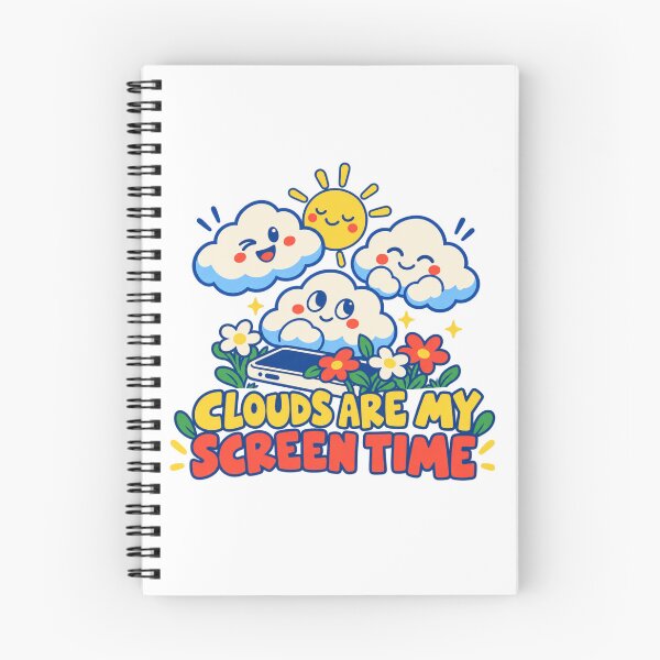 Item preview, Clouds Are My Screen Time designed and sold by ODDLUME CLUB.