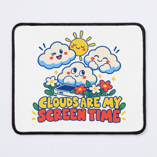 Item preview, Clouds Are My Screen Time designed and sold by ODDLUME CLUB.