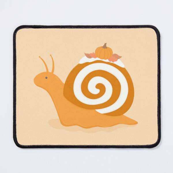 Item preview, Pumpkin Cake Roll Snail designed and sold by Meg's Sketchbook.