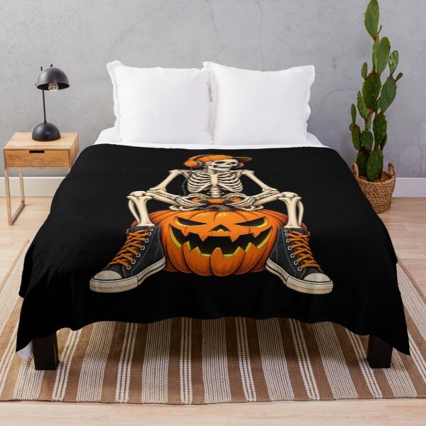 Item preview, Spooky Skeleton Gaming Halloween Controller Boys Men Kids T-Shirt – Gamer Halloween Gift, Gaming Graphic Tee designed and sold by Trendably.