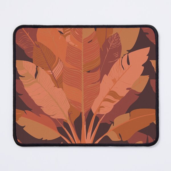 Item preview, Banana Leaf Bunches in Rut Orange + Brown designed and sold by YesterdayColl.