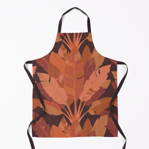 Item preview, Banana Leaf Bunches in Rut Orange + Brown designed and sold by YesterdayColl.