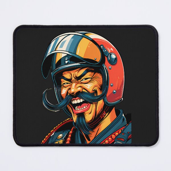 Item preview, Cool Biker Samurai designed and sold by Structure-Blue.