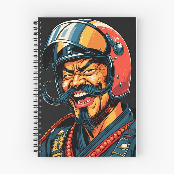 Item preview, Cool Biker Samurai designed and sold by Structure-Blue.