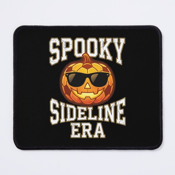 Item preview, Spooky Sideline Era Soccer Mom Dad Pumpkin Sunglasses Sports Halloween Shirt designed and sold by TeNovaStudio ⭐⭐⭐⭐⭐.