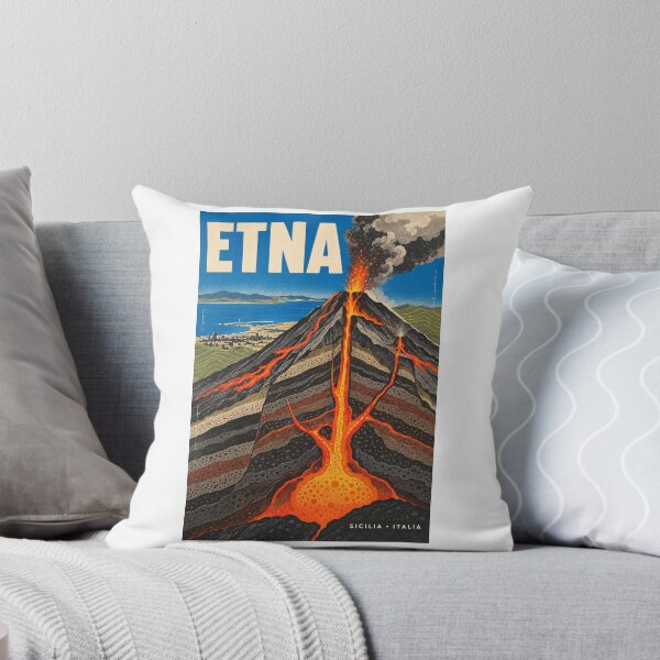 Aperçu de l'œuvre Mont Etna - Sicile - Italie créée et vendue par GoodOldVintage.