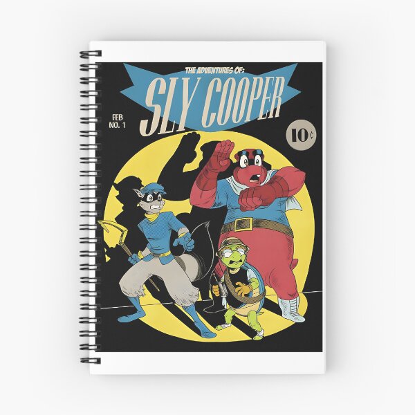 Item preview, The Adventures of Sly Cooper Inspired Vintage Style Animal Thief Design designed and sold by Pink Foxy.