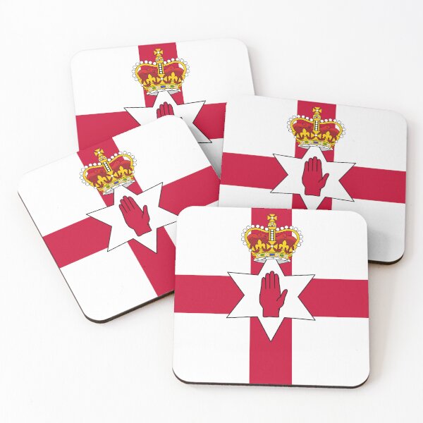 Item preview, Ulster Banner with St Edward's Crown Irish Flag by Orikall designed and sold by HippieWorks.