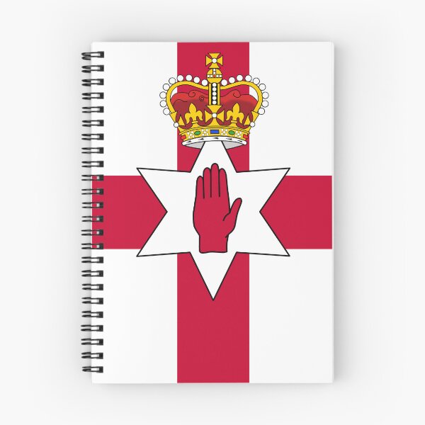 Item preview, Ulster Banner with St Edward's Crown Irish Flag by Orikall designed and sold by HippieWorks.