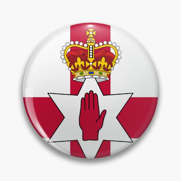Item preview, Ulster Banner with St Edward's Crown Irish Flag by Orikall designed and sold by HippieWorks.