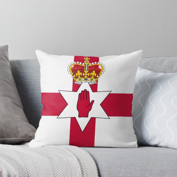 Item preview, Ulster Banner with St Edward's Crown Irish Flag by Orikall designed and sold by HippieWorks.