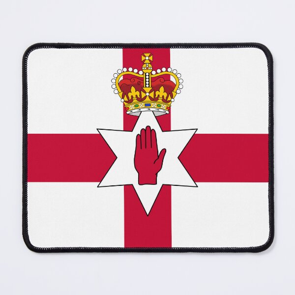 Item preview, Ulster Banner with St Edward's Crown Irish Flag by Orikall designed and sold by HippieWorks.