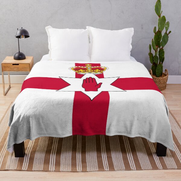 Item preview, Ulster Banner with St Edward's Crown Irish Flag by Orikall designed and sold by HippieWorks.