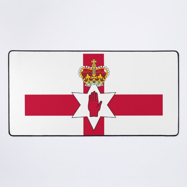 Item preview, Ulster Banner with St Edward's Crown Irish Flag by Orikall designed and sold by HippieWorks.