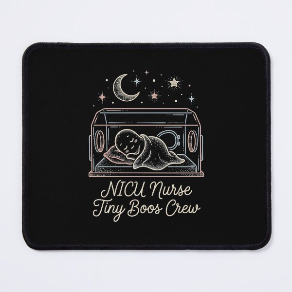 Item preview, NICU Nurse Tiny Boos Crew Sleeping Baby Ghost Incubator Halloween Shirt designed and sold by TeNovaStudio ⭐⭐⭐⭐⭐.