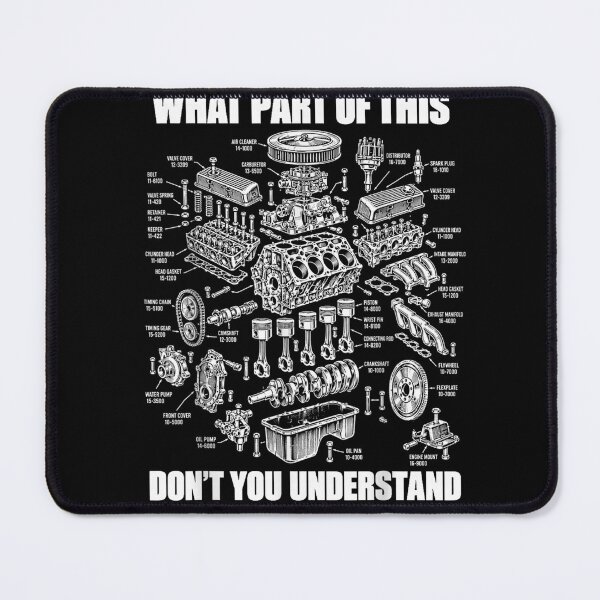Item preview, What Part of This Don’t You Understand Engine Diagram designed and sold by leevekaArt.