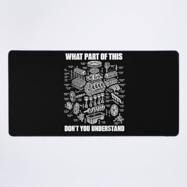 Item preview, What Part of This Don’t You Understand Engine Diagram designed and sold by leevekaArt.