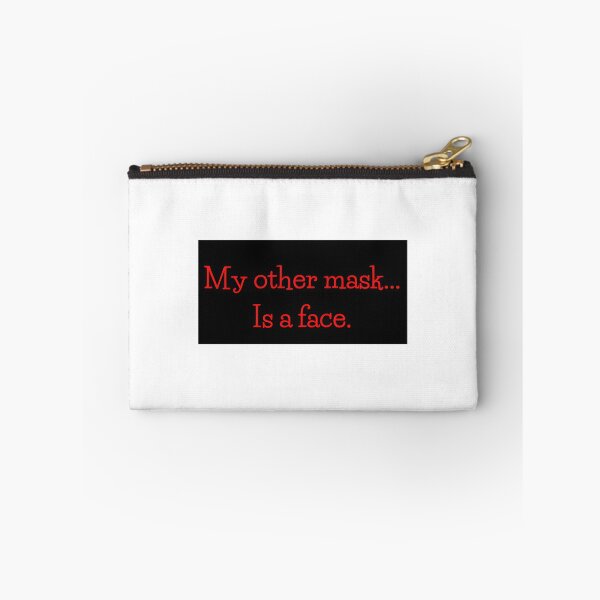 Item preview, My Other Mask Is a Face - Clever Face Mask Quote Design designed and sold by Cyberdoll7812.
