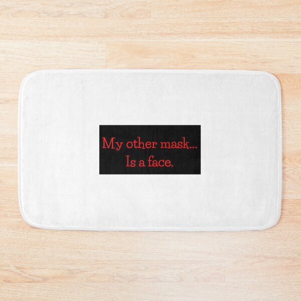 Item preview, My Other Mask Is a Face - Clever Face Mask Quote Design designed and sold by Cyberdoll7812.