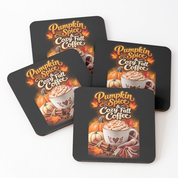 Item preview, Pumpkin Spice & Cozy Fall Coffee designed and sold by ziiyou.