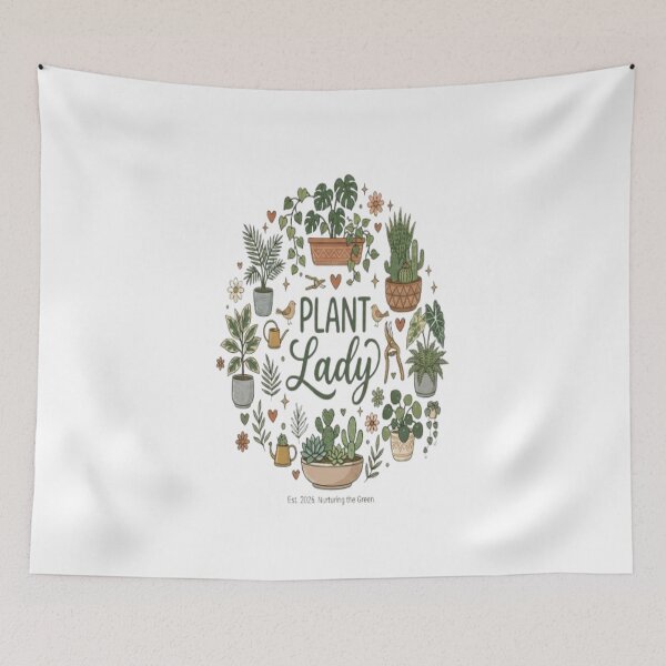 Item preview, Plant Lady Elegant Botanical Houseplant Lover Gardening Gift designed and sold by ArtsyElegance4U ⭐⭐⭐⭐⭐.