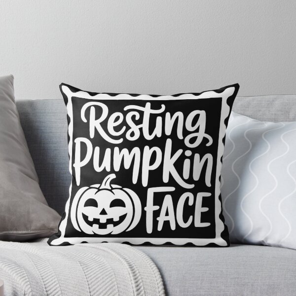 Item preview, Resting Pumpkin Face designed and sold by theartfulaspie.