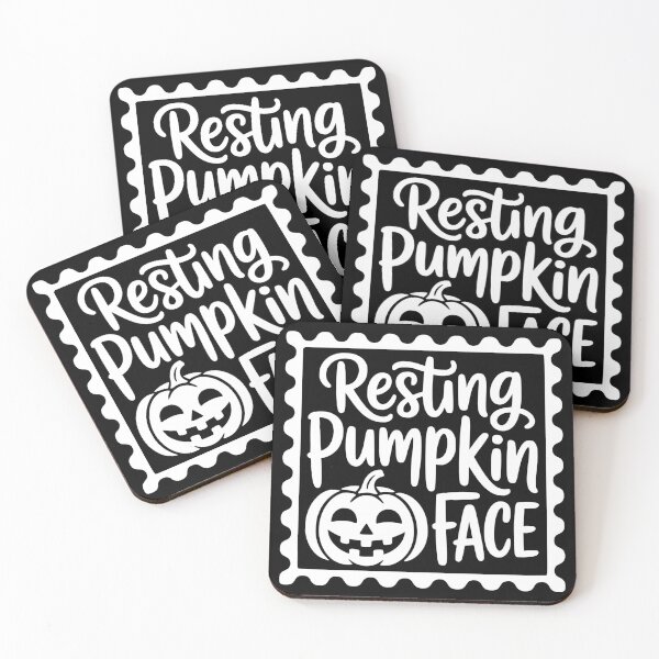 Item preview, Resting Pumpkin Face designed and sold by theartfulaspie.