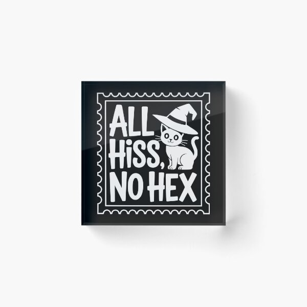 Item preview, All Hiss, No Hex designed and sold by theartfulaspie.